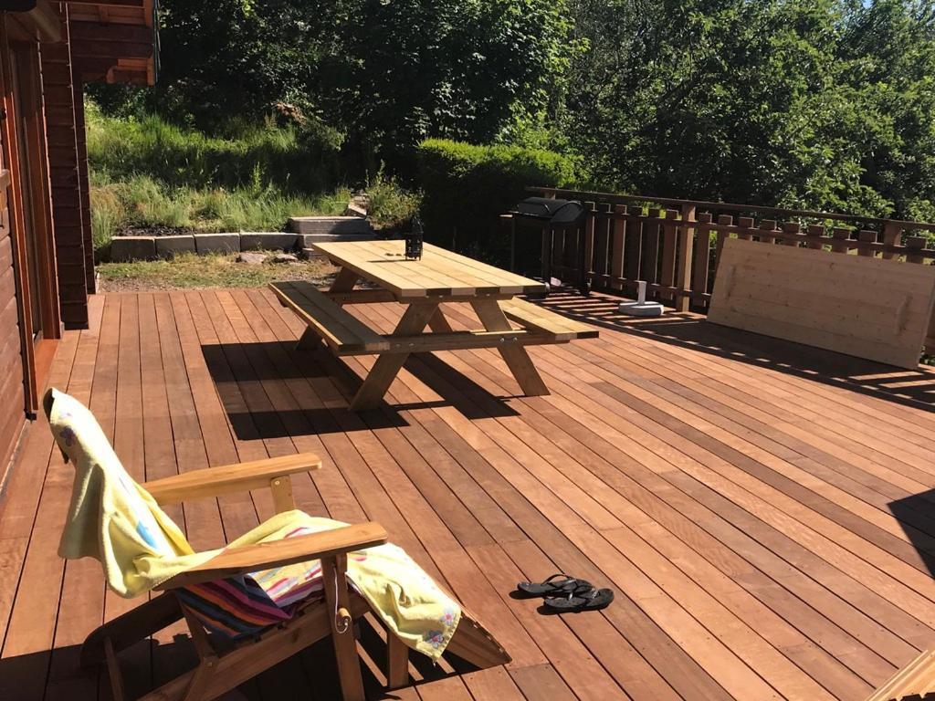 Chalet Le Grizzly Le Tholy Exterior foto